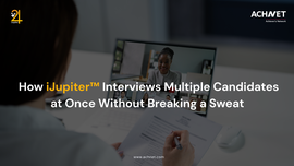AI Agent iJupiter interviewing multiple candidates simultaneously