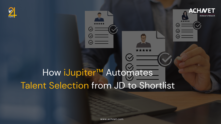 AI Agent iJupiter™ automating talent selection from job description to shortlist