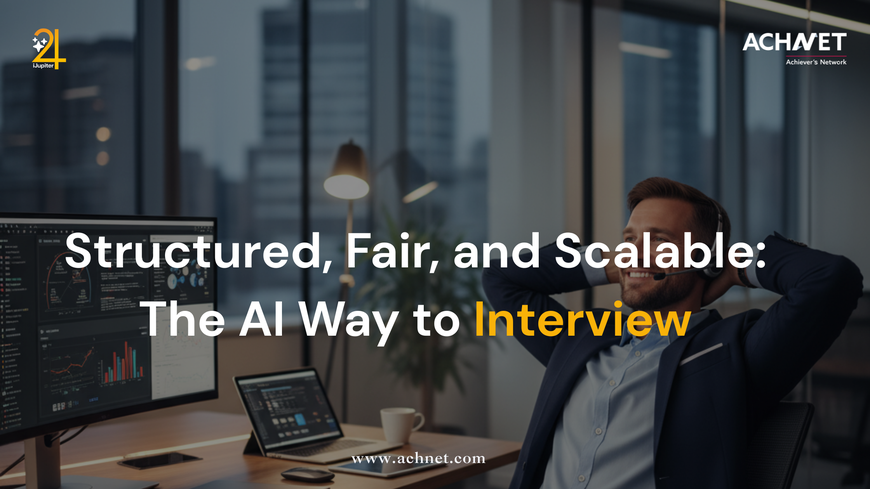 AI-powered structured and fair interview process with consistent evaluation