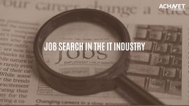 Job Search in the IT Industry | ACHNET