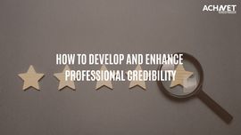 Enhance Professional Credibility in IT | ACHNET