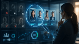 Hiring visibility framework showing structured interview evaluation and decision-making process