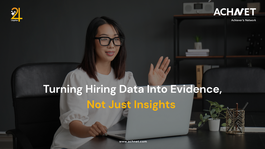 Hiring analytics dashboard transforming recruitment data into evidence-based hiring decisions
