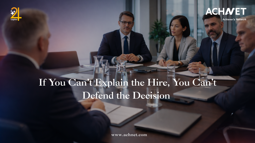 The importance of explainable and defensible hiring decisions in modern enterprise recruitment