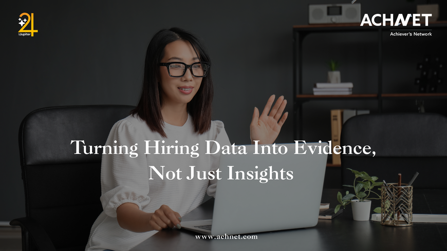 Hiring analytics dashboard transforming recruitment data into evidence-based hiring decisions