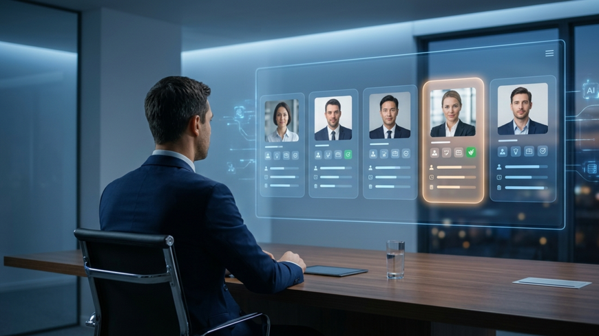 Enterprise hiring accountability framework with structured decision making